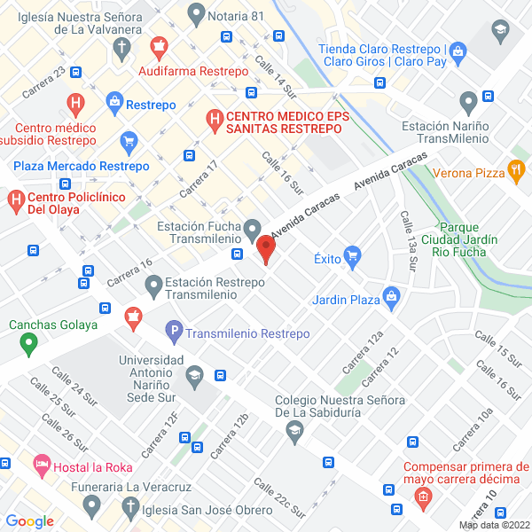Mapa de Inversiones Ruiz S.A.S.
