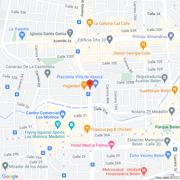 Mapa de 1Antares Casino Bar