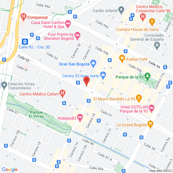 Mapa de 2 Oa Activos S.A.
