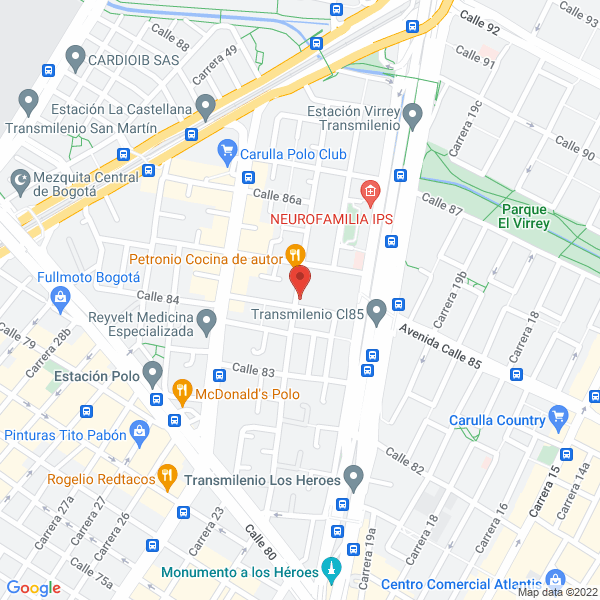 Mapa de A.B. Industrial Y Comercial Ltda.