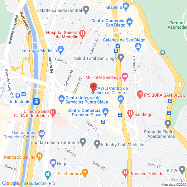 Mapa de A.R. Motrix S.A.S