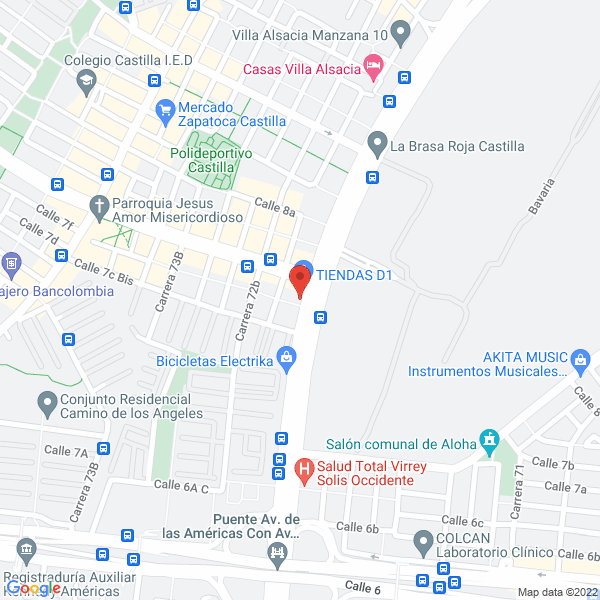 Mapa de Camascol