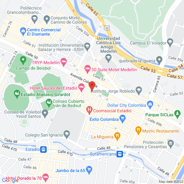 Mapa de 8:38 Bar