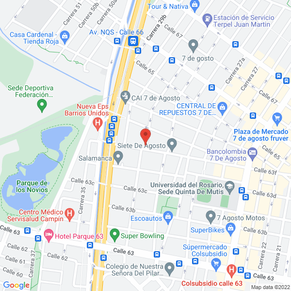 Mapa de A & C Automotríz