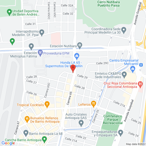 Mapa de A.R. Los Restrepos S.A.S.