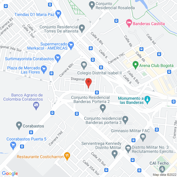 Mapa de Abachos Recreación