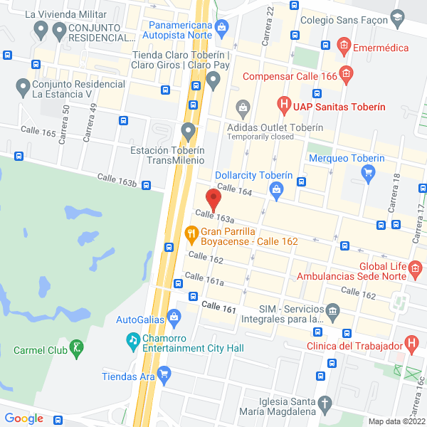 Mapa de Abaco Juegos Y Parques Infantiles S.A.S.