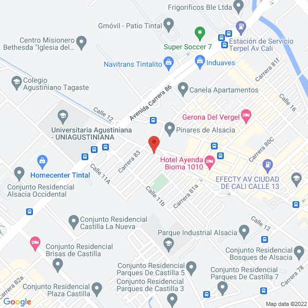 Mapa de Abril María Cristina - Transporte De Carga