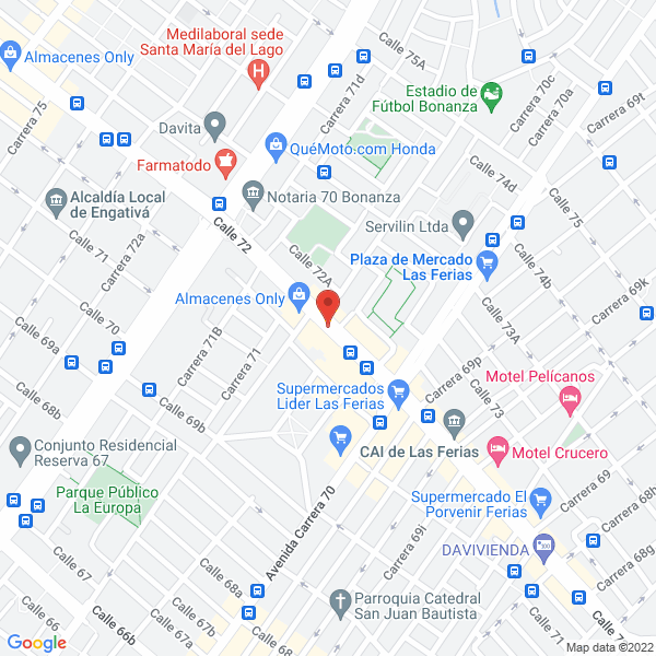 Mapa de Ac Metro Estructuras