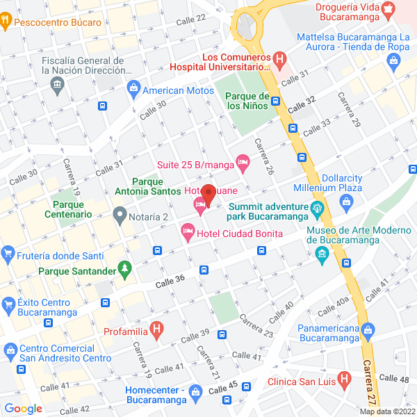 Map of Acabados Cortidecoración