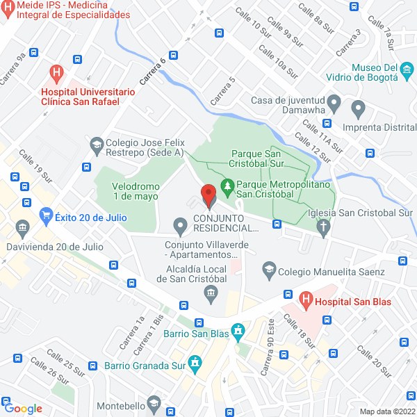Mapa de Academia Artes Marciales Y Defensa Personal El León Taekwondo Y Kick Boxing