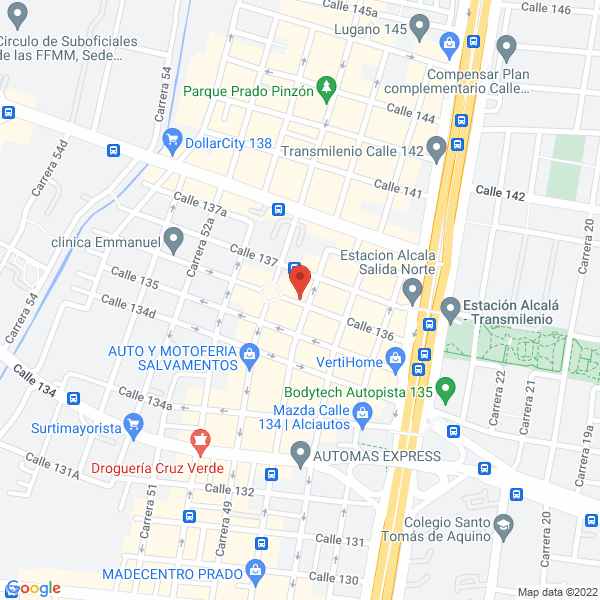 Mapa de Abe Señalización