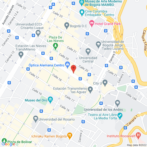 Mapa de Abogados Consultores Y Asociados