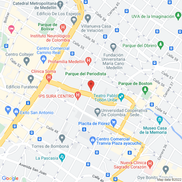 Mapa de Abba Comunicaciones Pastorales