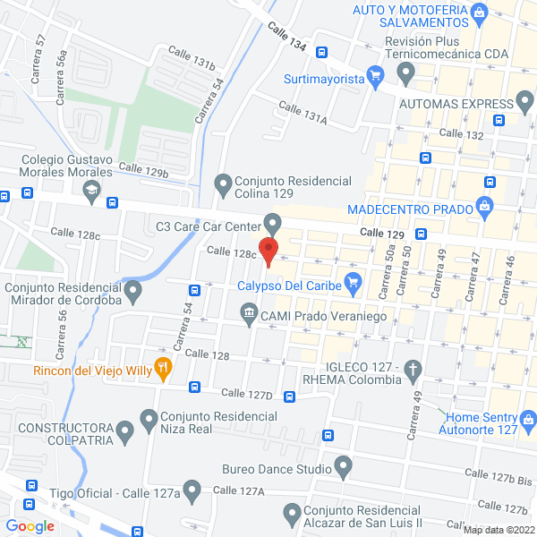 Mapa de Abc De La Alegría