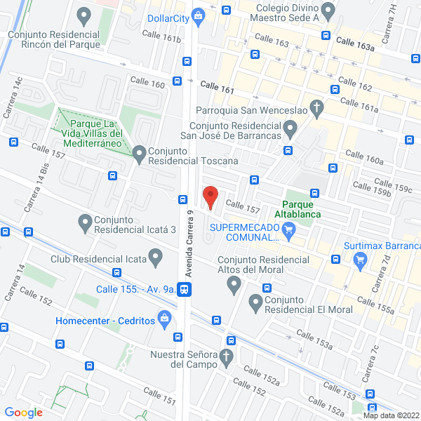 Mapa de Abc Papeles Y Regalos