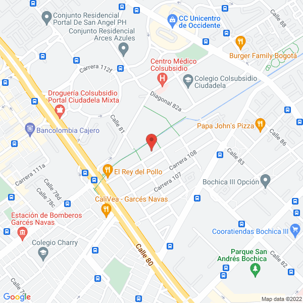 Mapa de Abba Office S.A.S.