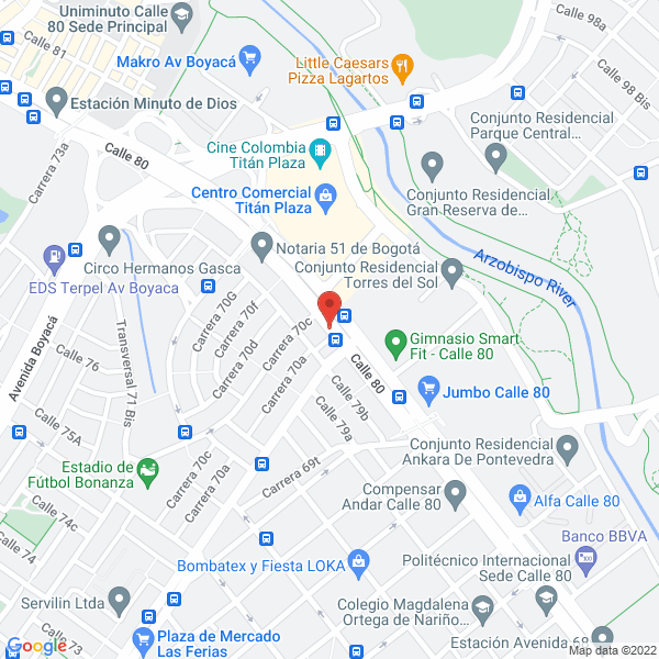 Mapa de Bajantes Canales Y Ductos Bonanza