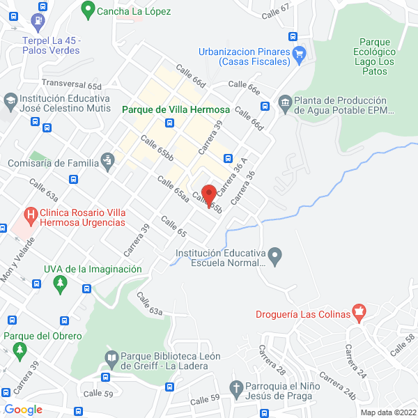 Mapa de Abco 5A Producciones