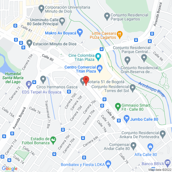 Mapa de Academia Auto Conducar