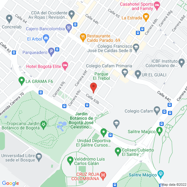 Mapa de Academia Club Sporting Cristal