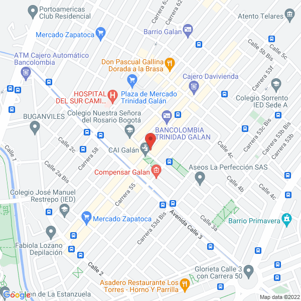 Mapa de Academia De Belleza Europea