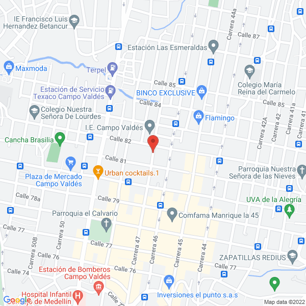 Mapa de Abarrotes Juanalejo Ltda.