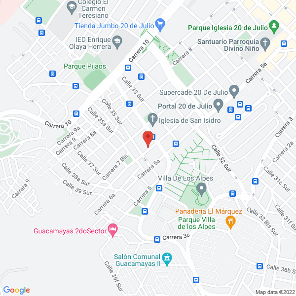 Mapa de Abba Oxígeno