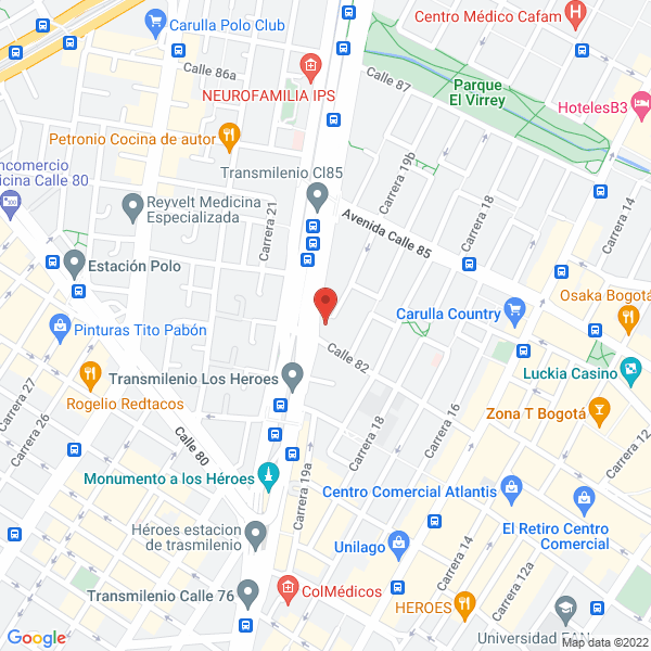 Mapa de Abby S.A.S.