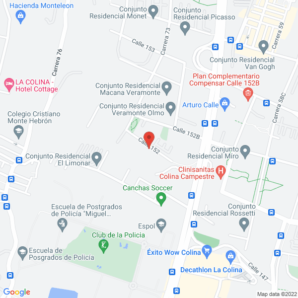 Mapa de Abriendo Fronteras Consultores S.A.S.