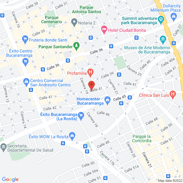 Map of Abrir Cerrajeria Giron