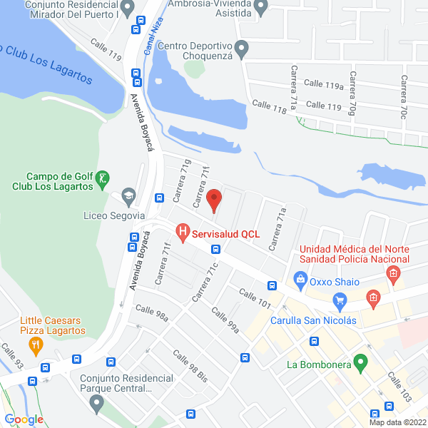 Mapa de Abuelitos Hogar Geriátrico Casaclub Pontevedra