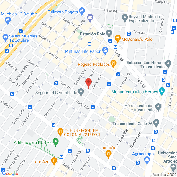 Mapa de Ac Inversap S.A.S.