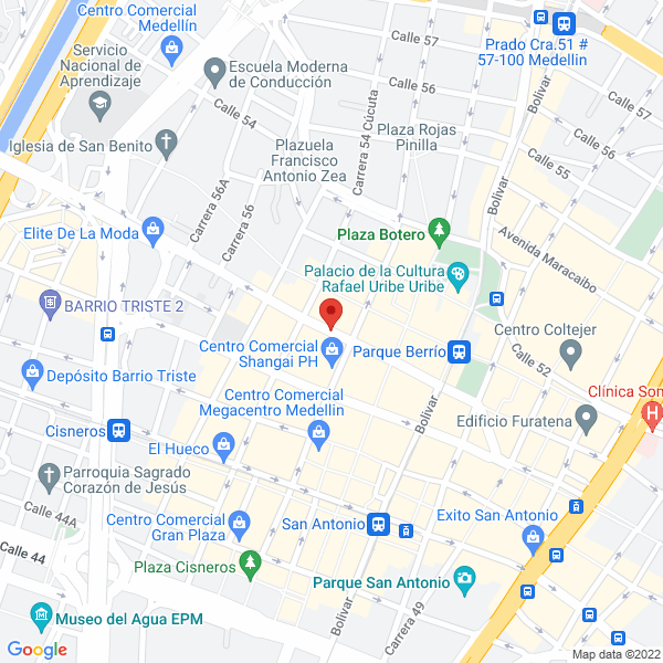 Mapa de Mvc Producción