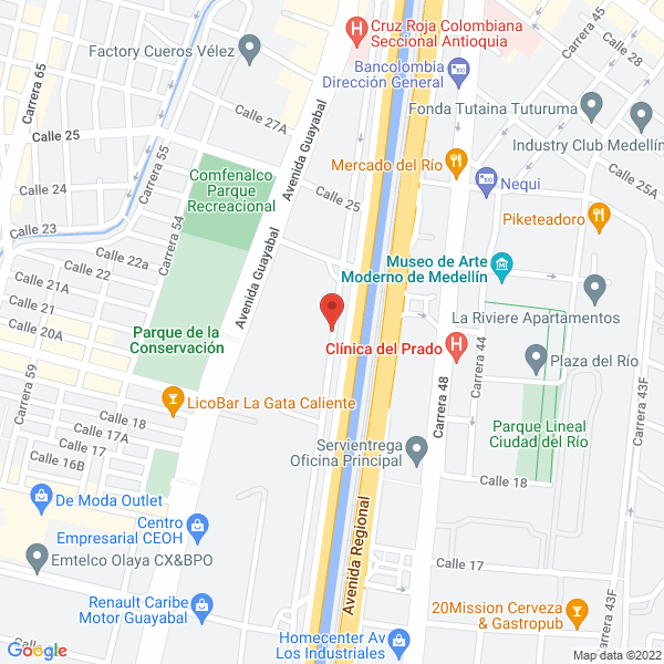 Mapa de Accesorios Y Reparación De Electrodomesticos
