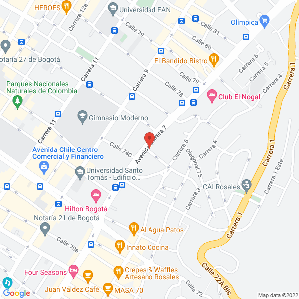 Mapa de Accounting Services Th&R Consultores Auditores Ltda.