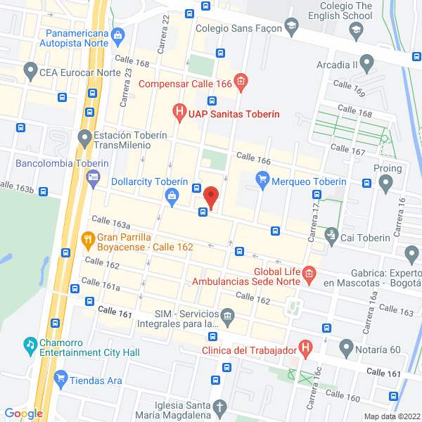 Mapa de Acealum Ltda.