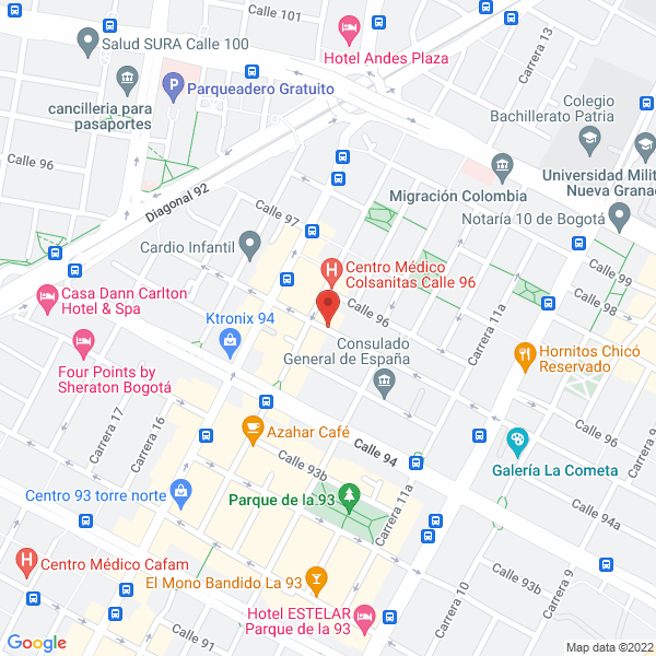 Mapa de Accesorios Y Acabados E Y F Ltda.