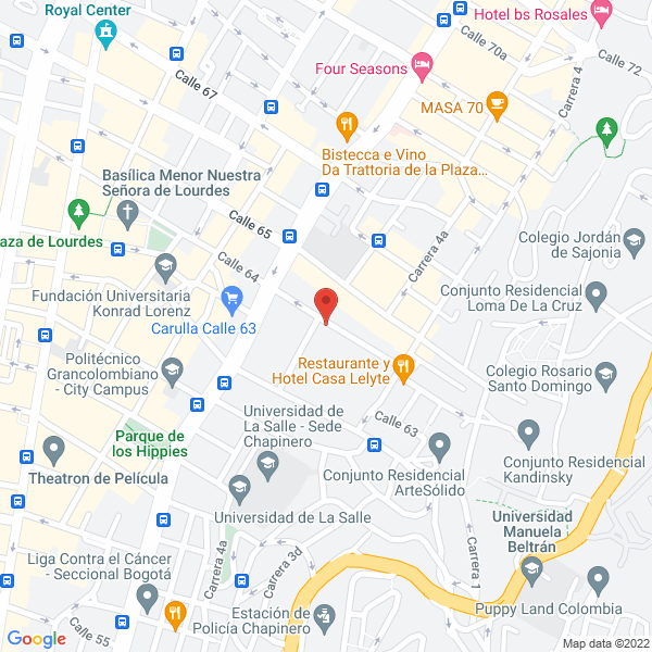 Mapa de Accion Construcciones S.A.S.