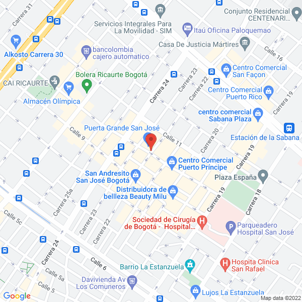 Mapa de Accosan