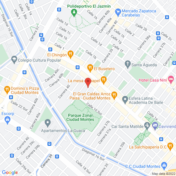 Mapa de Acer Ingeniería Ltda.