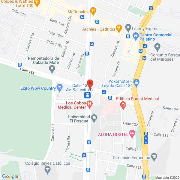 Mapa de Acevedo Jozame Jeanette