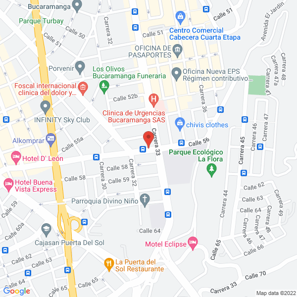 Map of Academia Nacional De Aprendizaje