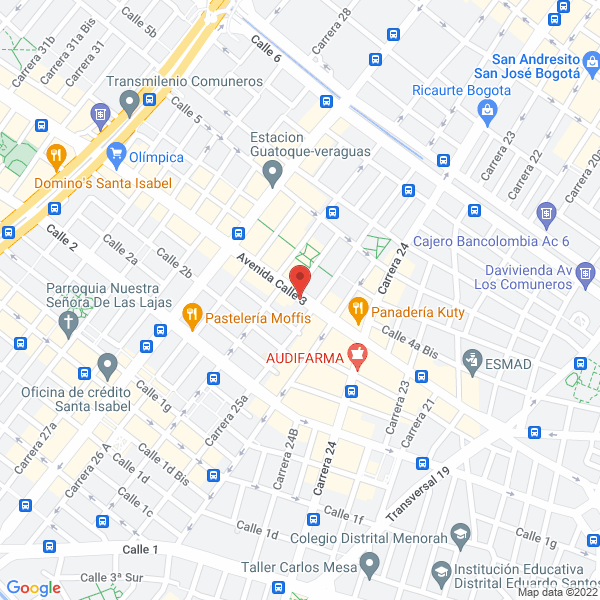 Mapa de Accescables