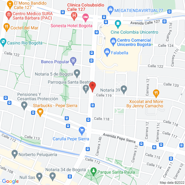 Mapa de Acontecimientos & Asesorías Meseros