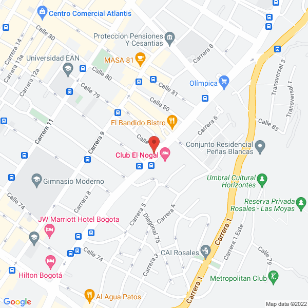Mapa de Acosta Gómez Mario