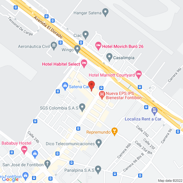 Mapa de Acosta & Moya S.A.S.