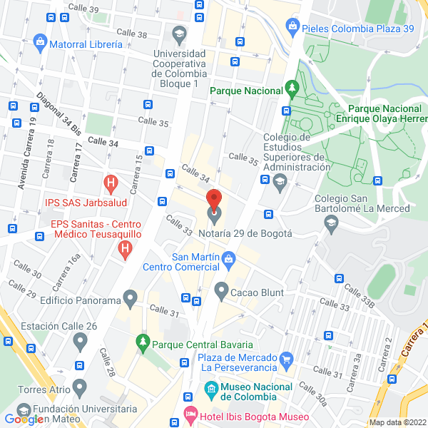 Mapa de Acquaire Ltda.