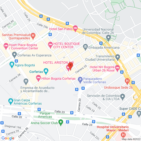 Mapa de Adceda Systemas S.A.S.