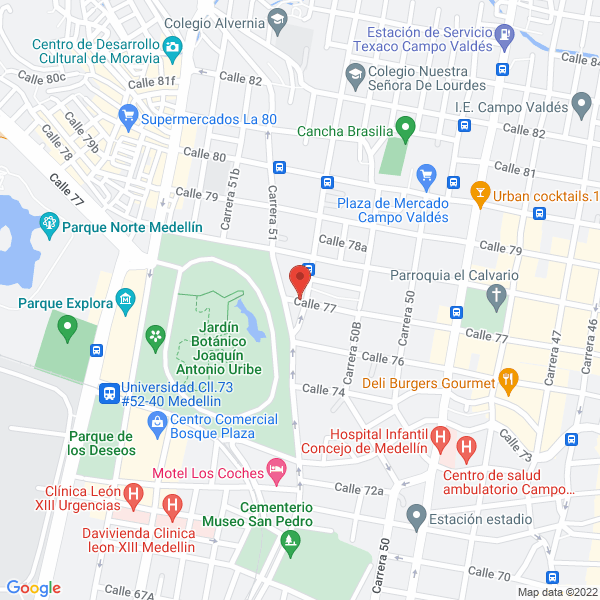 Mapa de Adesvararse Desobtrucciones